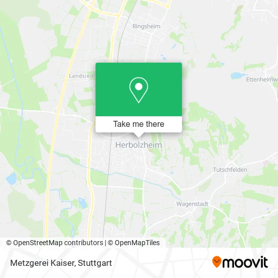 Карта Metzgerei Kaiser