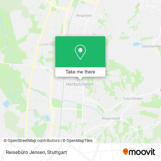 Карта Reisebüro Jensen