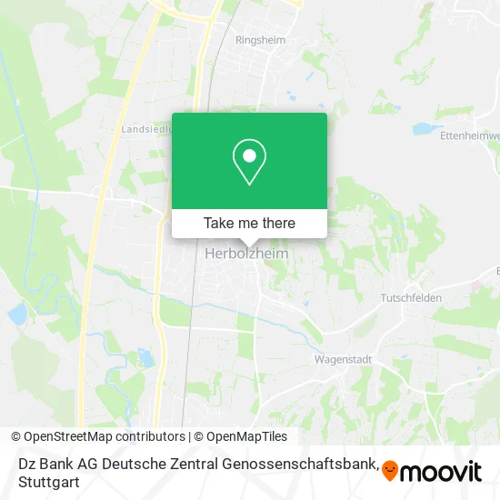 Карта Dz Bank AG Deutsche Zentral Genossenschaftsbank