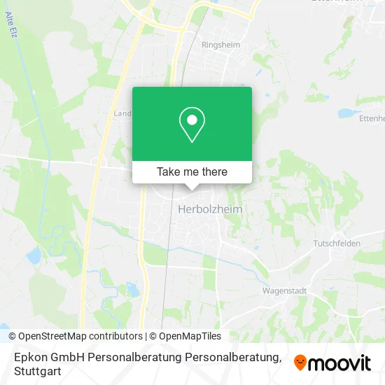 Карта Epkon GmbH Personalberatung Personalberatung