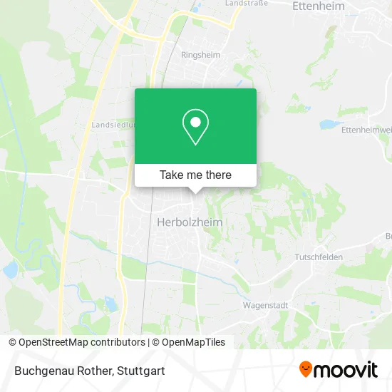 Карта Buchgenau Rother