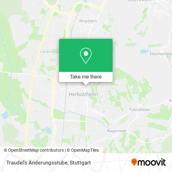 Карта Traudel's Änderungsstube