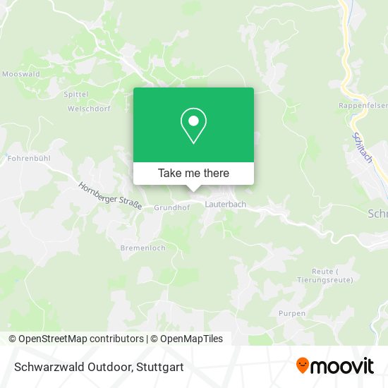 Schwarzwald Outdoor map