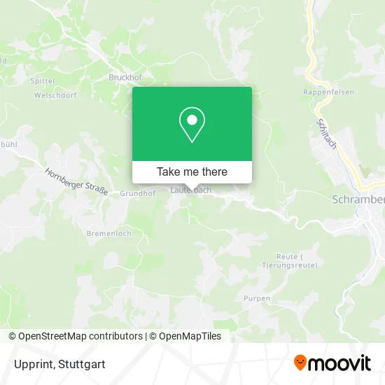 Карта Upprint