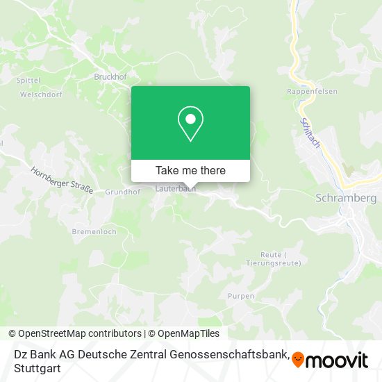 Dz Bank AG Deutsche Zentral Genossenschaftsbank map