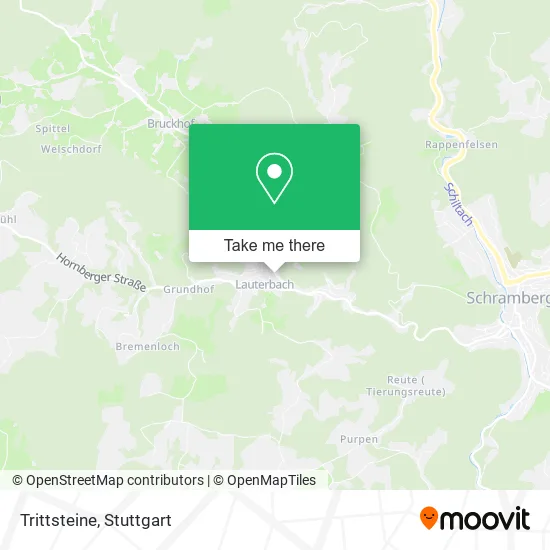 Trittsteine map
