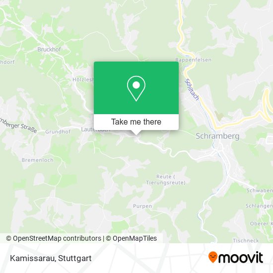 Карта Kamissarau