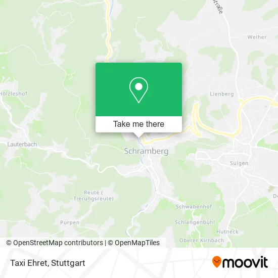 Карта Taxi Ehret