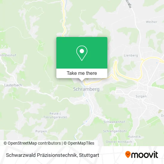 Карта Schwarzwald Präzisionstechnik