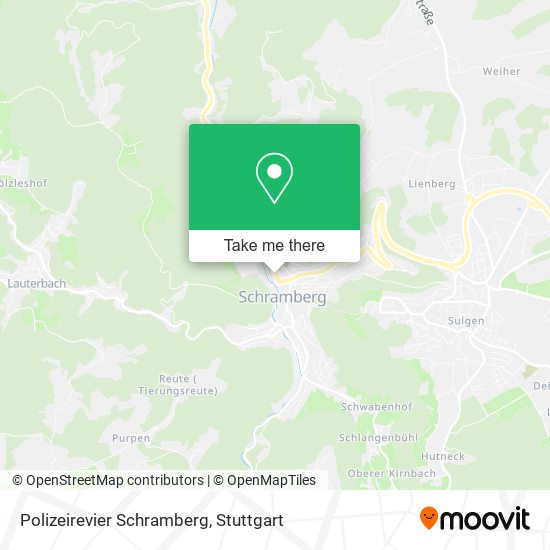 Polizeirevier Schramberg map