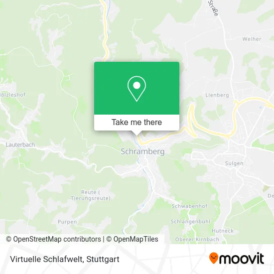 Карта Virtuelle Schlafwelt