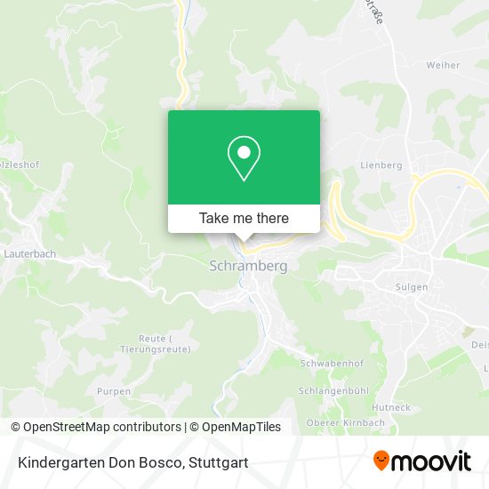 Kindergarten Don Bosco map