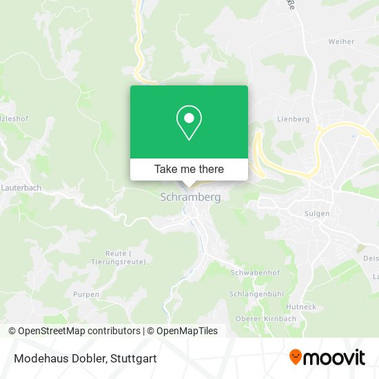 Modehaus Dobler map