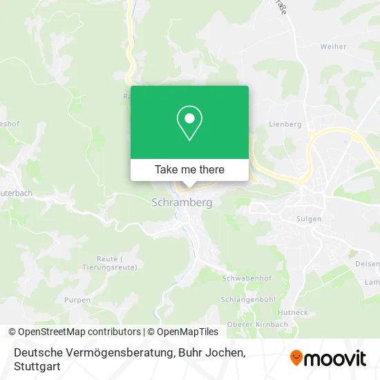 Карта Deutsche Vermögensberatung, Buhr Jochen