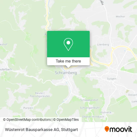 Карта Wüstenrot Bausparkasse AG