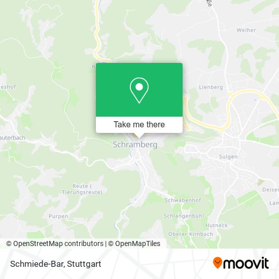 Schmiede-Bar map