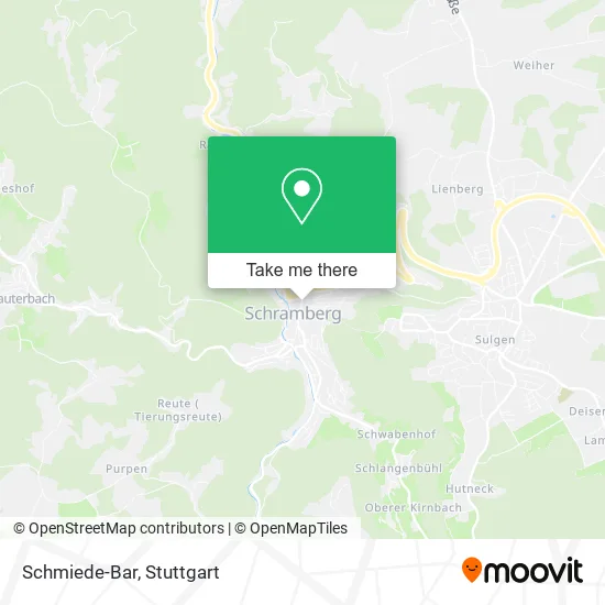 Карта Schmiede-Bar