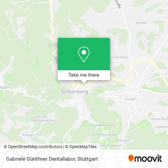 Gabriele Günthner Dentallabor map