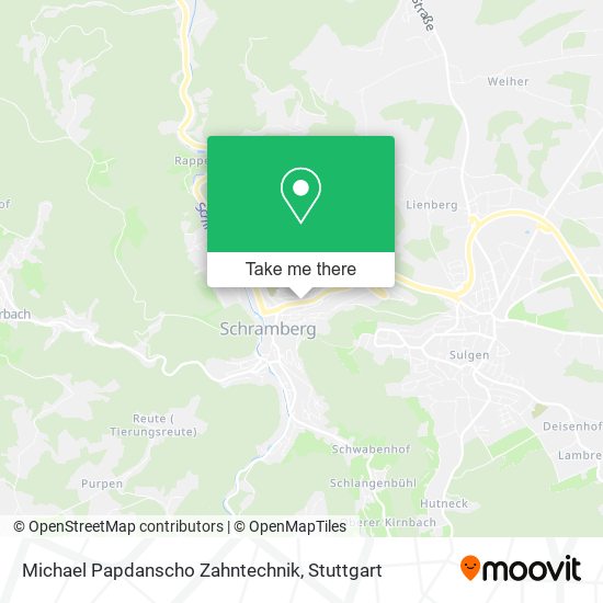 Карта Michael Papdanscho Zahntechnik