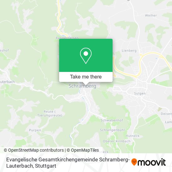 Evangelische Gesamtkirchengemeinde Schramberg-Lauterbach map