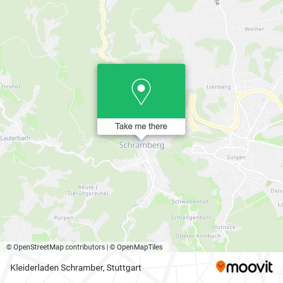 Kleiderladen Schramber map