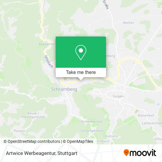 Artwice Werbeagentur map