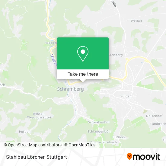 Карта Stahlbau Lörcher