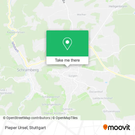 Карта Pieper Ursel