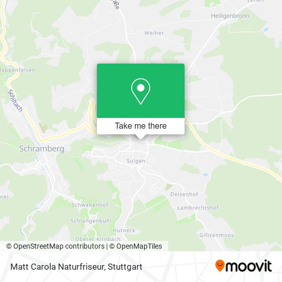 Matt Carola Naturfriseur map