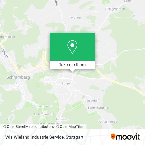 Карта Wis Wieland Industrie Service