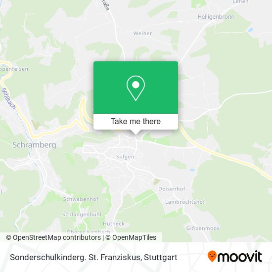 Sonderschulkinderg. St. Franziskus map