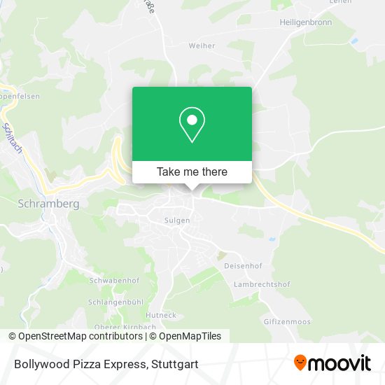 Bollywood Pizza Express map
