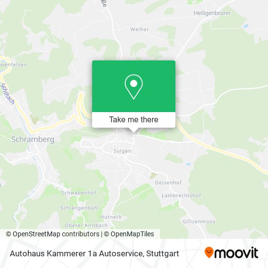 Autohaus Kammerer 1a Autoservice map