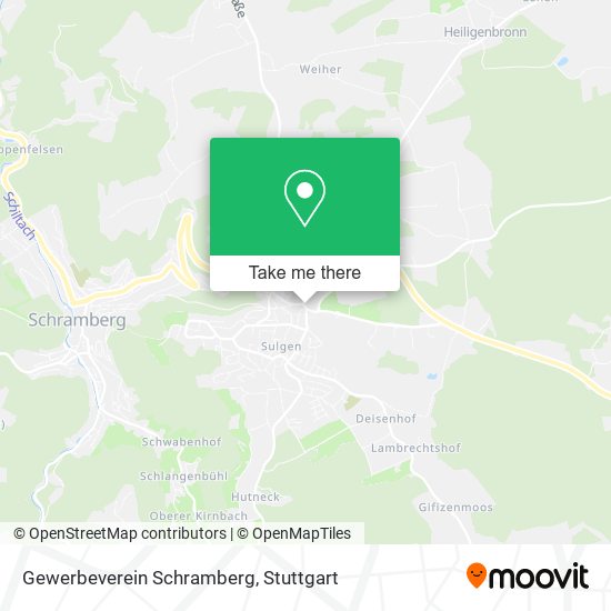 Gewerbeverein Schramberg map