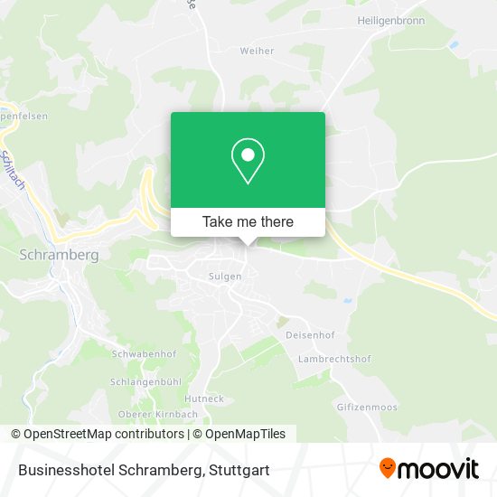 Businesshotel Schramberg map