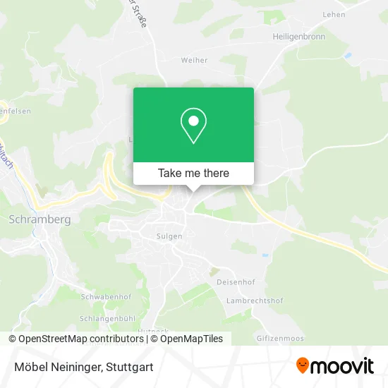 Карта Möbel Neininger