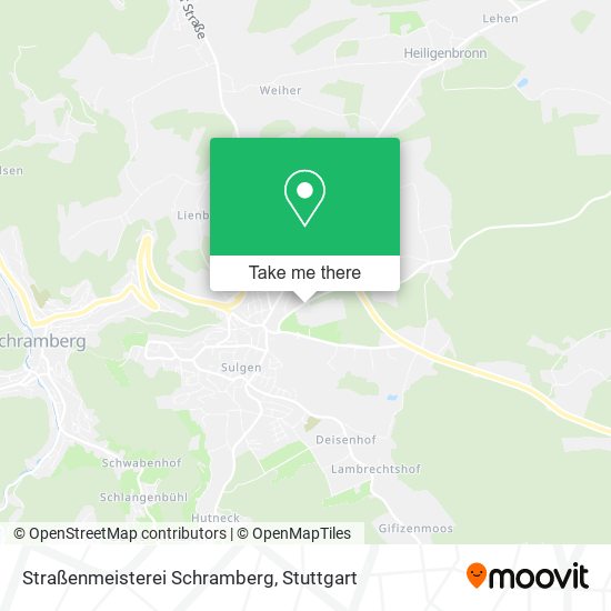 Straßenmeisterei Schramberg map