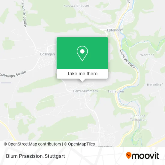 Карта Blum Praezision