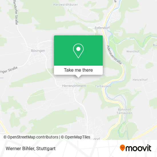 Карта Werner Bihler