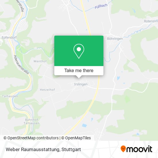 Карта Weber Raumausstattung