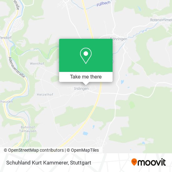 Schuhland Kurt Kammerer map