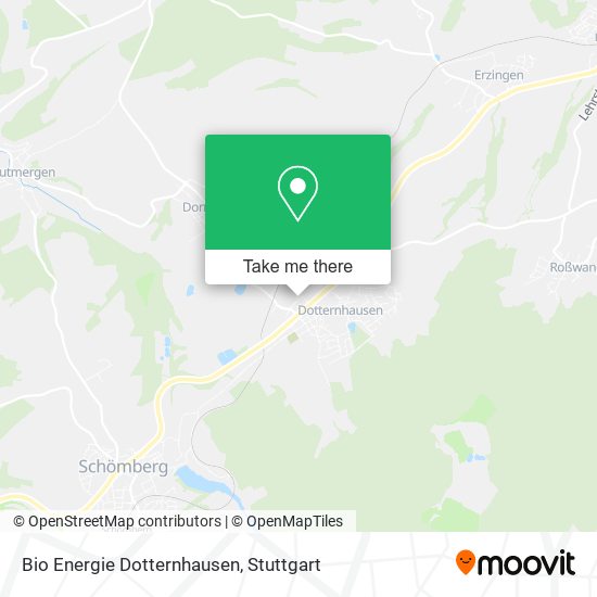 Bio Energie Dotternhausen map