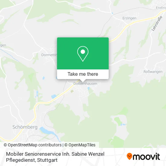 Карта Mobiler Seniorenservice Inh. Sabine Wenzel Pflegedienst