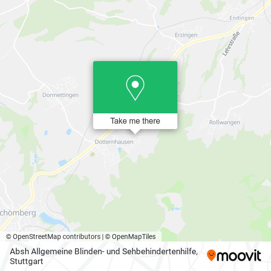 Absh Allgemeine Blinden- und Sehbehindertenhilfe map