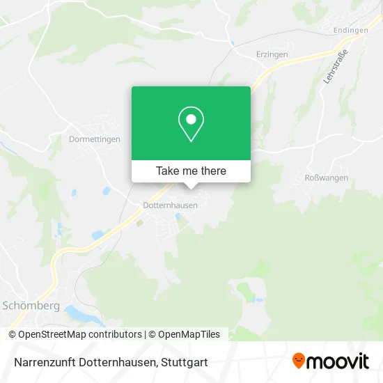 Карта Narrenzunft Dotternhausen