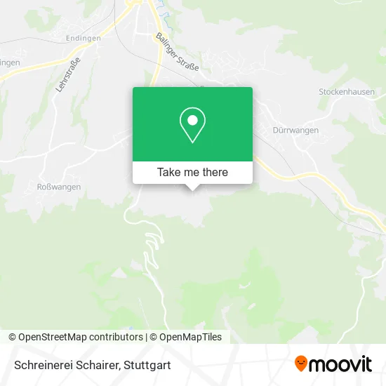 Карта Schreinerei Schairer