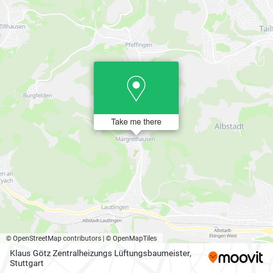 Klaus Götz Zentralheizungs Lüftungsbaumeister map