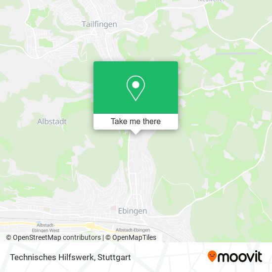 Technisches Hilfswerk map