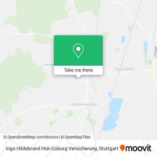 Карта Ingo Hildebrand Huk-Coburg Versicherung