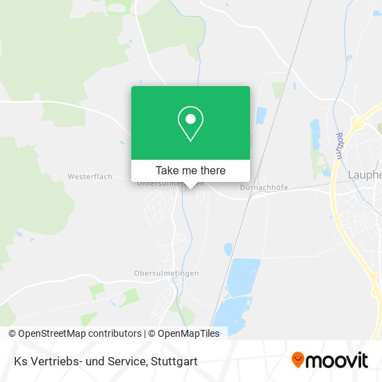 Ks Vertriebs- und Service map